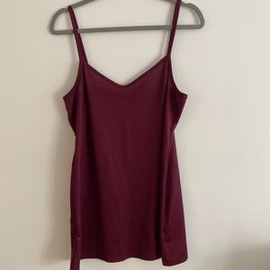 Magenta Slip Dress